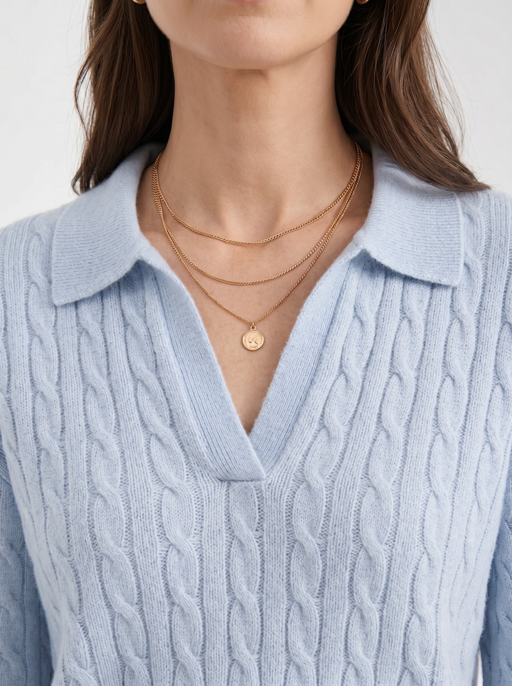 Charlotte | Cable Knit Oversized Sweater for Women
