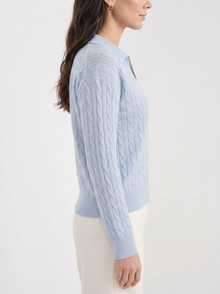 Charlotte | Cable Knit Oversized Sweater for Women