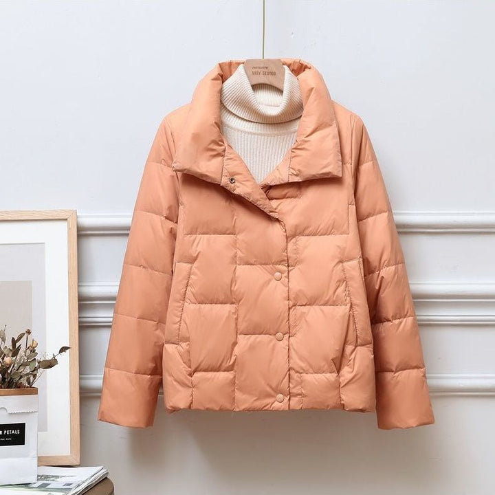 Adeline | Cropped Quilted Puffer Jacket for Women