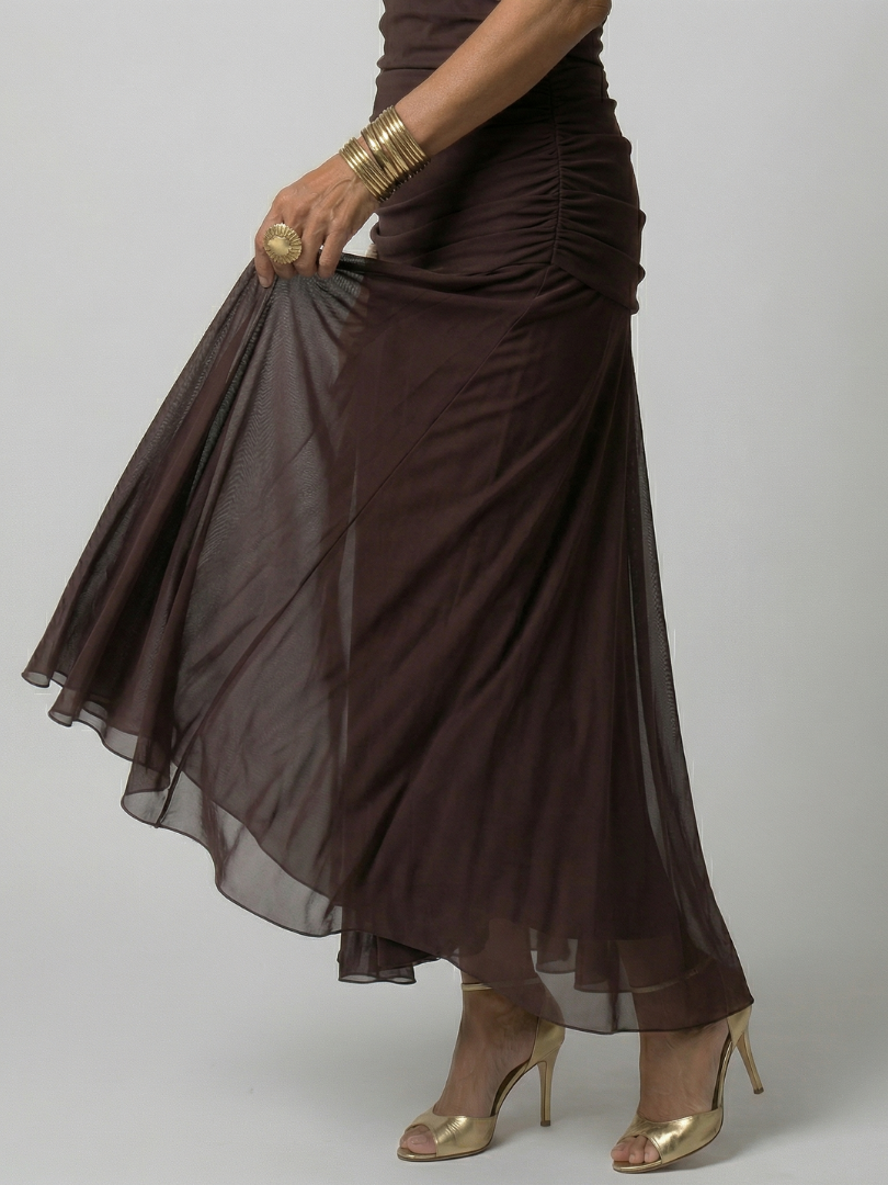 Elegant Midi Dress Women – Off-Shoulder Bodycon