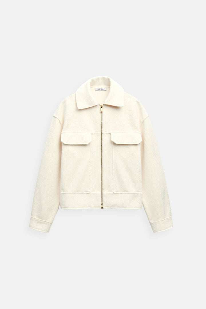 Aurora | Polo Collar Jacket for Women
