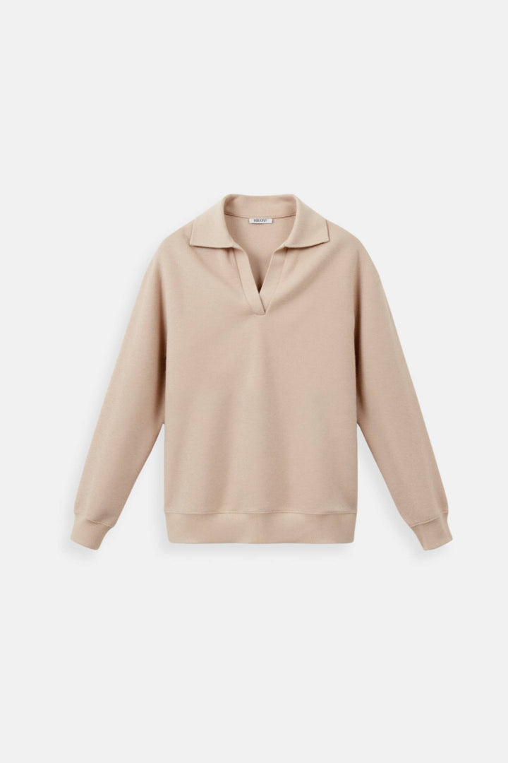 Ivy | Wool Knit Polo for Women