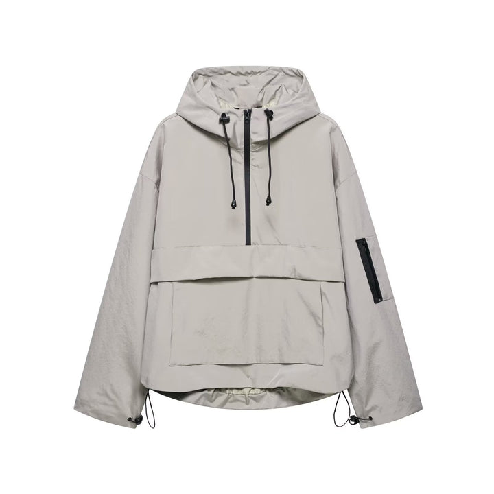 Holly | Hooded Zip-Up Anorak Jacket for Women