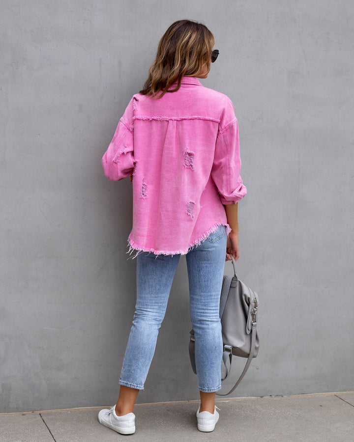 Paige | Relaxed Denim Jean Jacket for Women