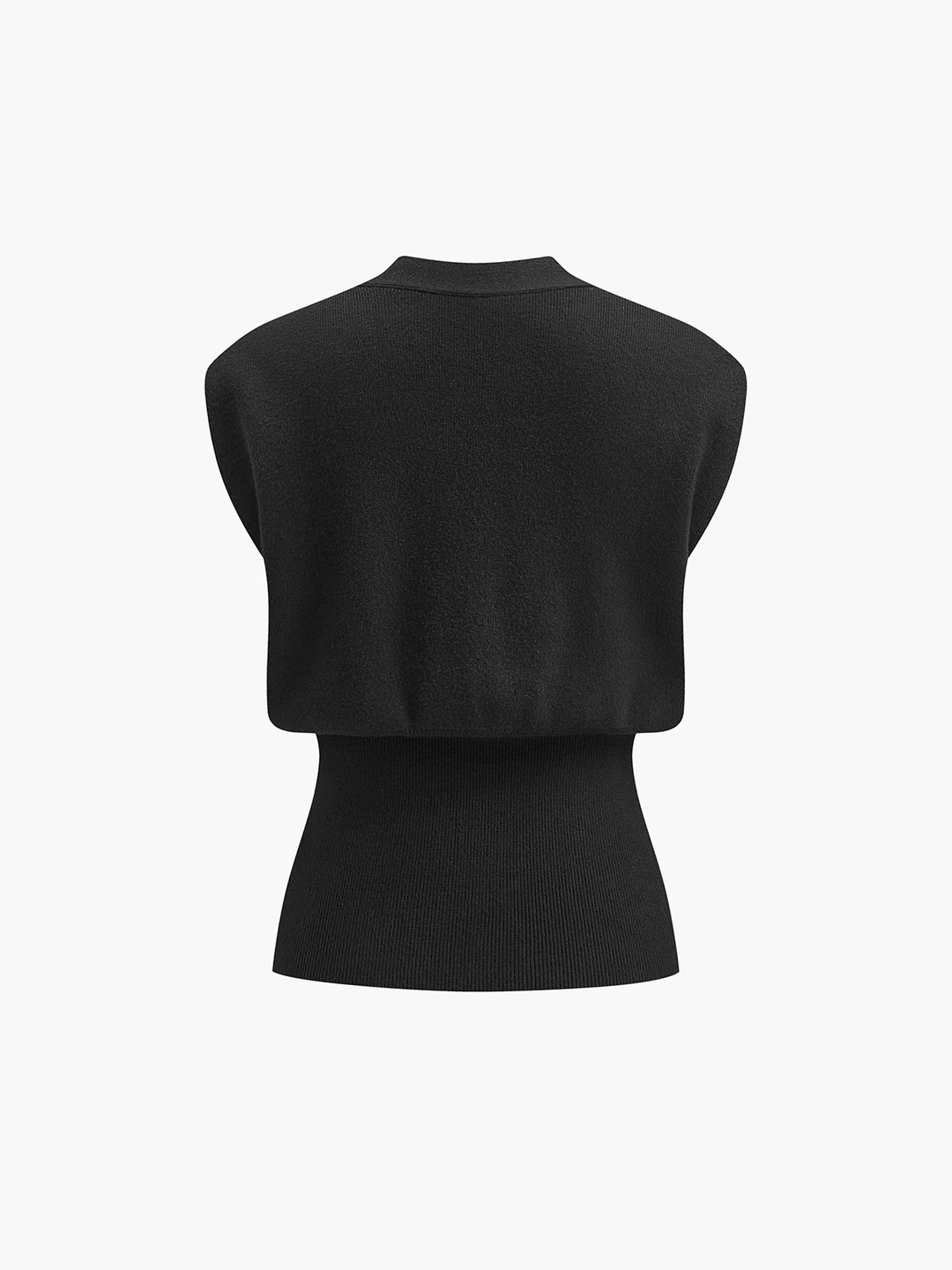 Alana | V-Neck Button-Front Knit Sweater Vest for Women