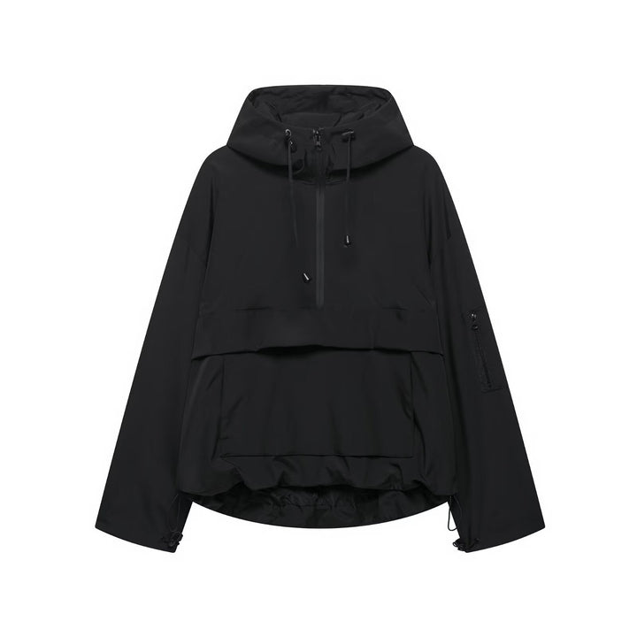 Holly | Hooded Zip-Up Anorak Jacket for Women