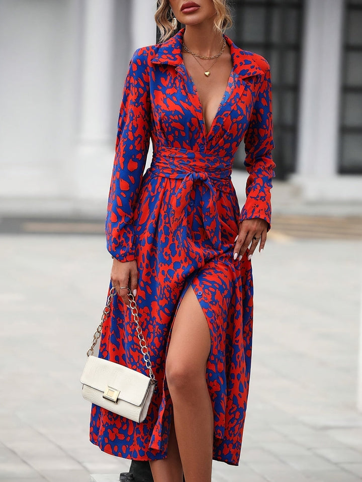 Elegant Shirt Dress – White Dress
