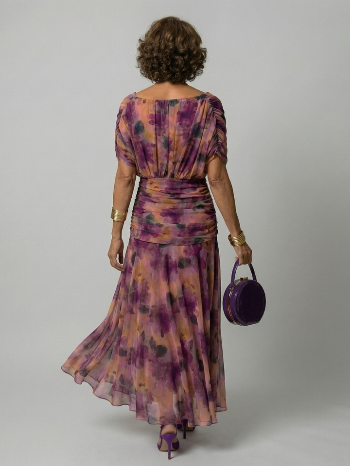Elegant Midi Dress Women – Off-Shoulder Bodycon