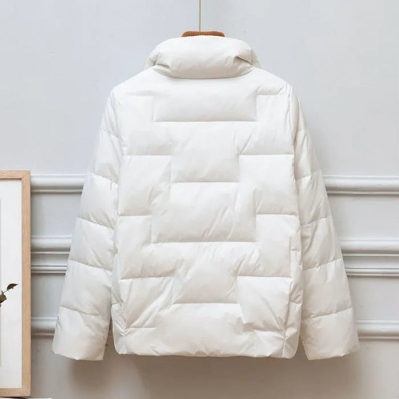 Adeline | Cropped Quilted Puffer Jacket for Women