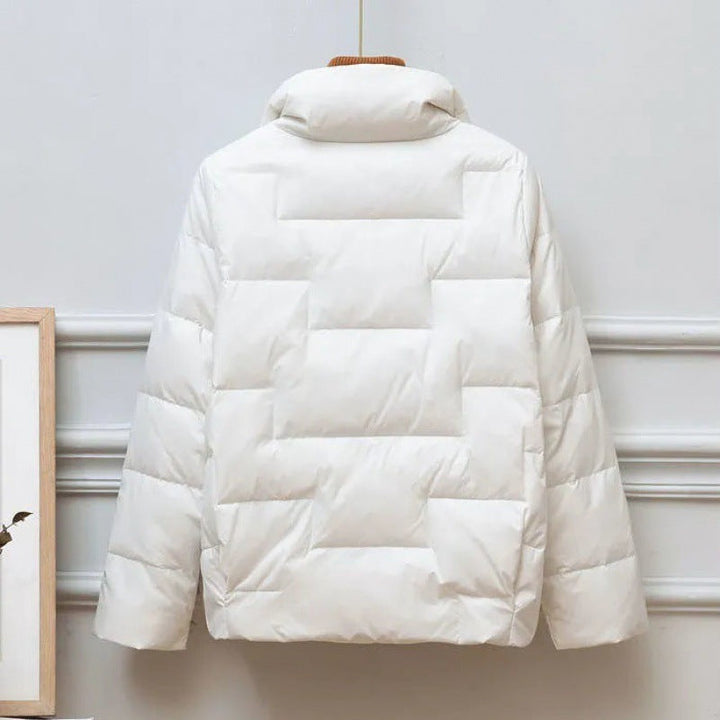 Adeline | Cropped Quilted Puffer Jacket for Women