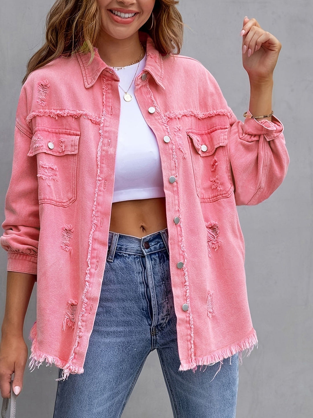 Paige | Relaxed Denim Jean Jacket for Women