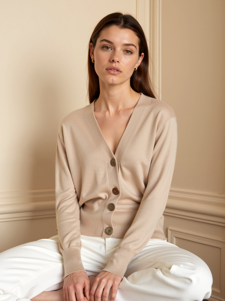Nora | Cashmere Cardigan for Women