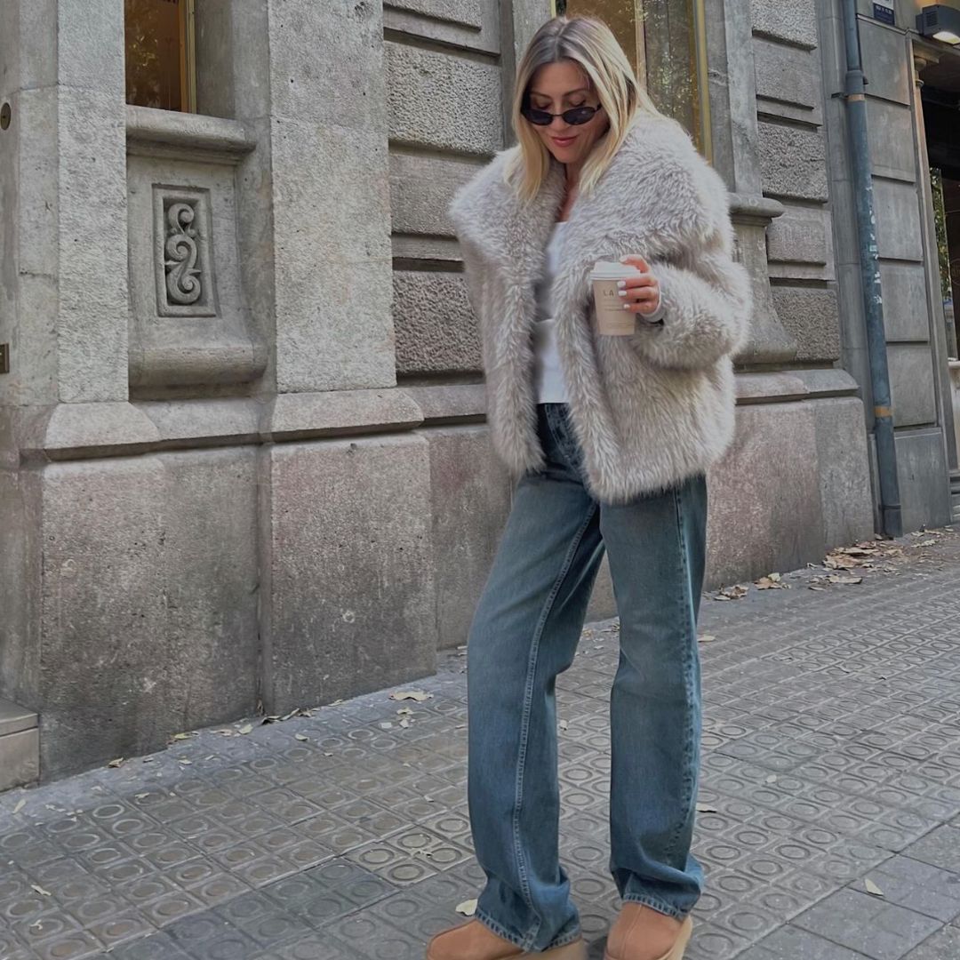 Bianca | Glamorous Faux Fur Coat for Women
