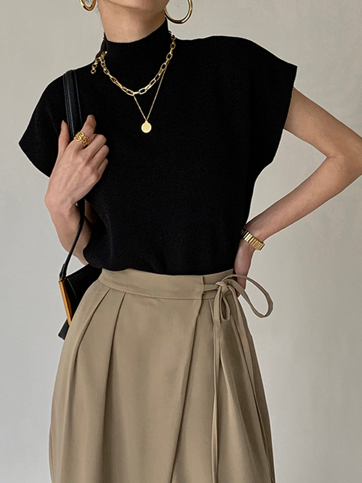 Nadine | Sleeveless Knit Sweater Vest for Women