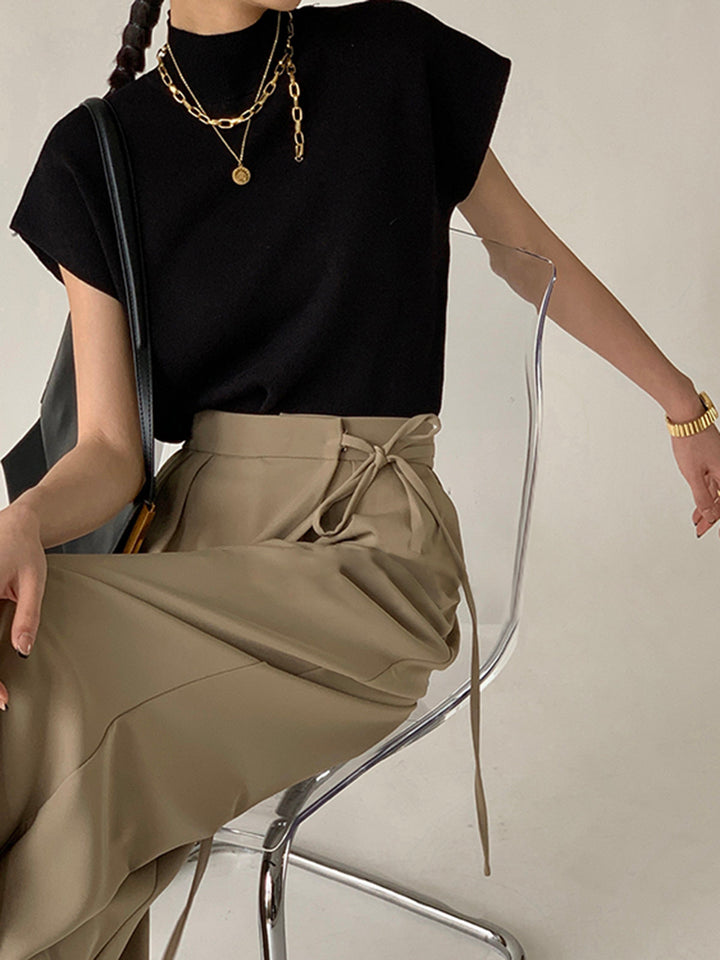 Nadine | Sleeveless Knit Sweater Vest for Women