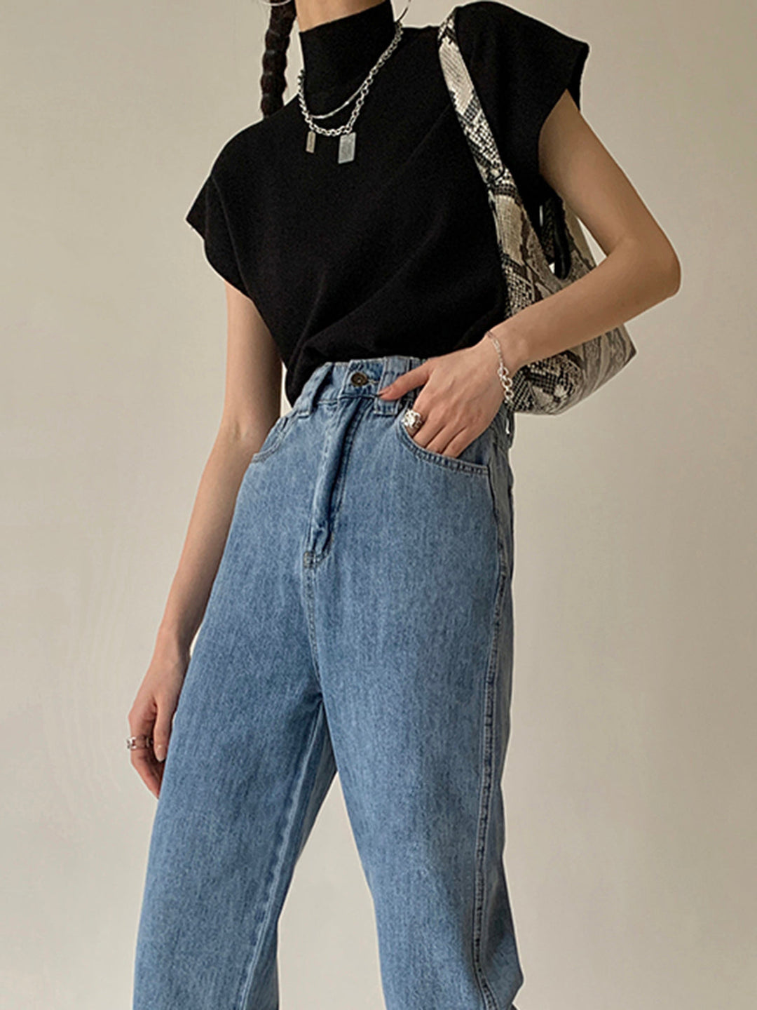 Nadine | Sleeveless Knit Sweater Vest for Women