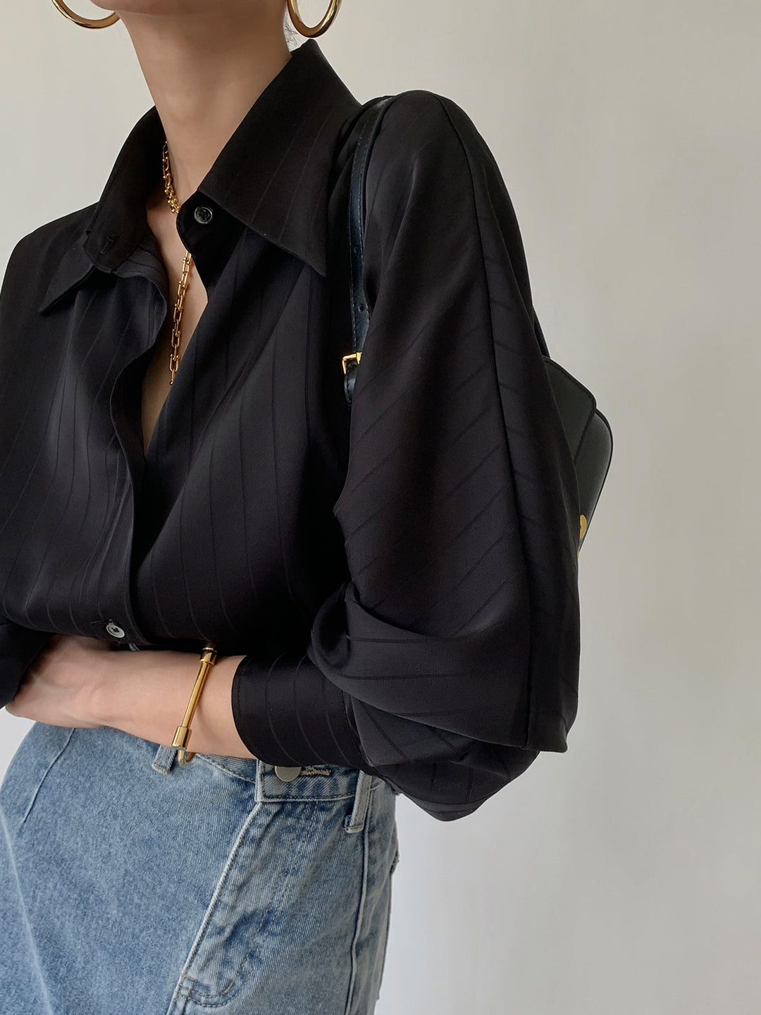 Jean | Oversized Button-Up Shirt for Women