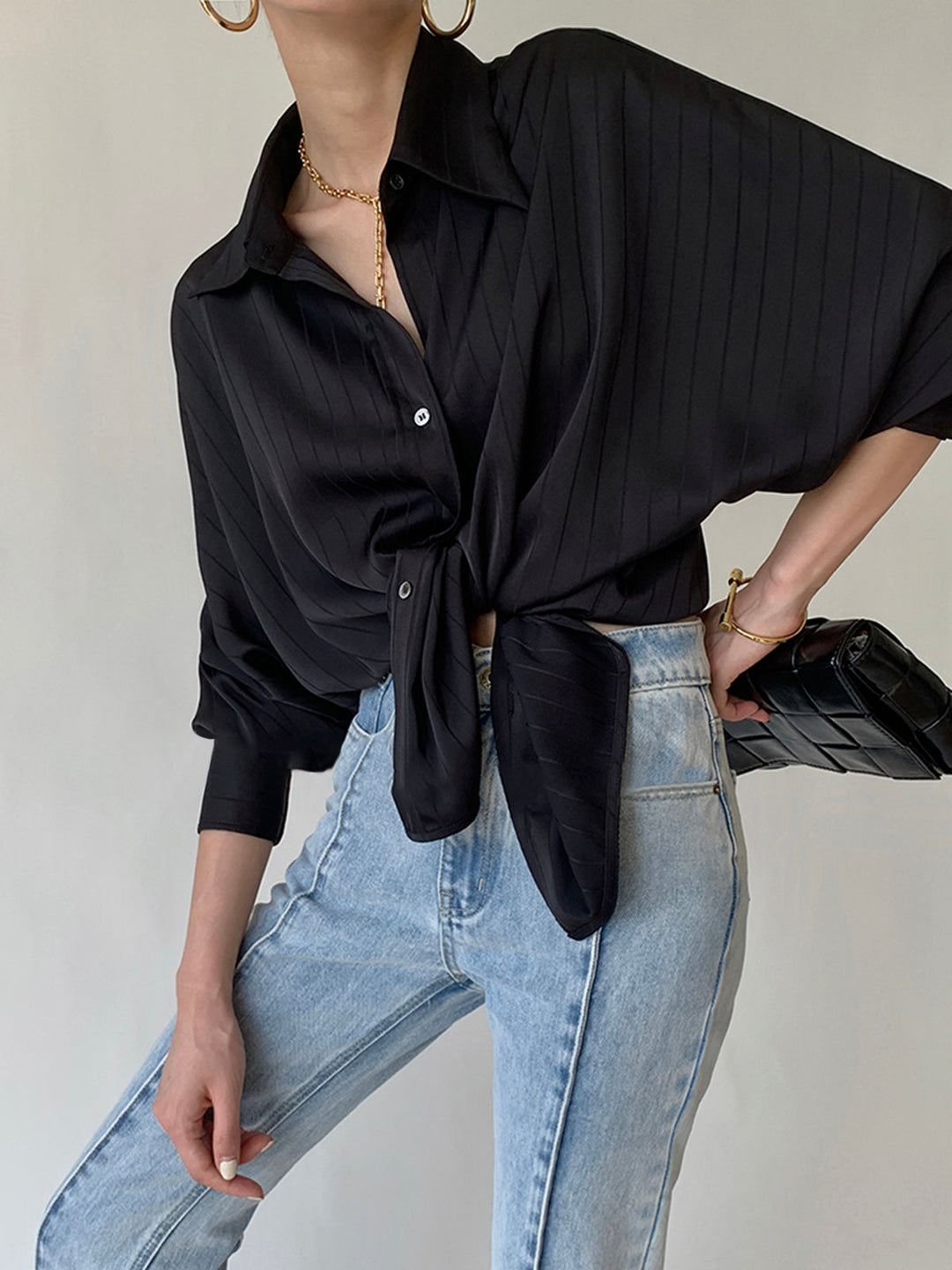 Jean | Oversized Button-Up Shirt for Women