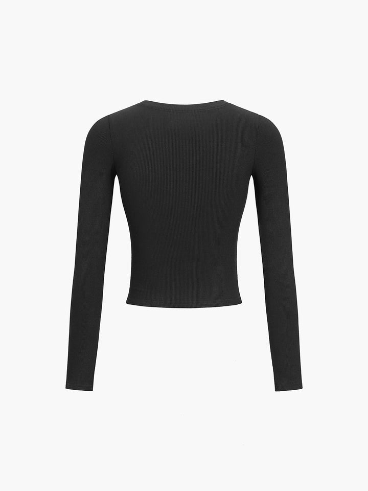 Erica | Ribbed Knit Crop Top for Women