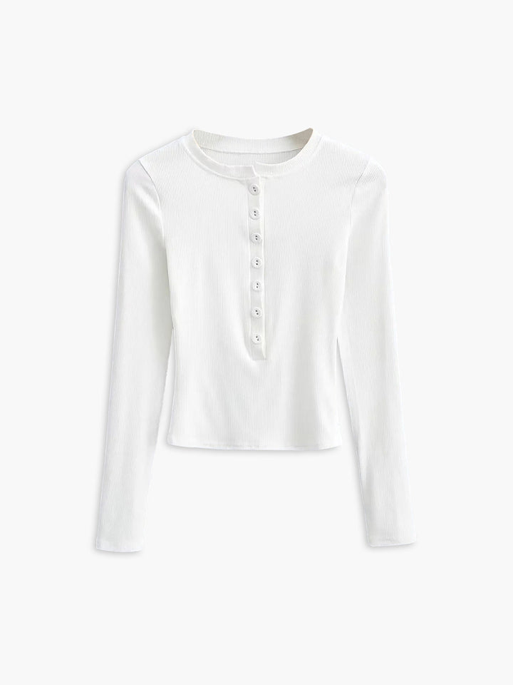 Erica | Ribbed Knit Crop Top for Women