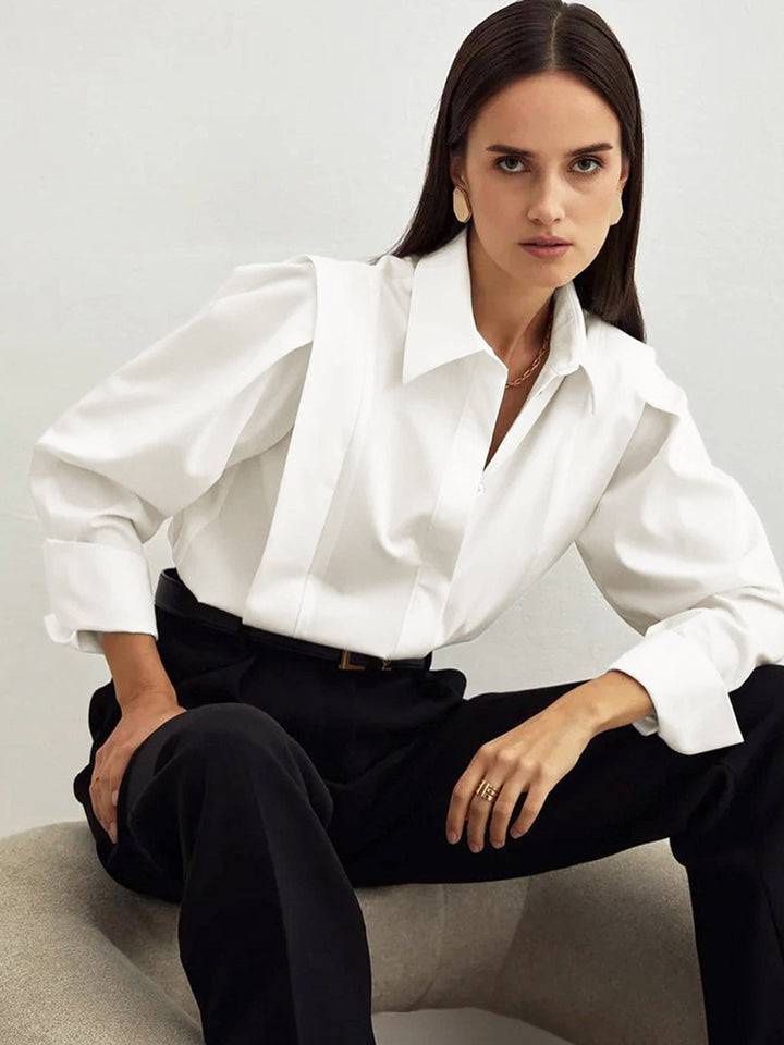 Adelaide | Oversized Button-Up Shirt for Women