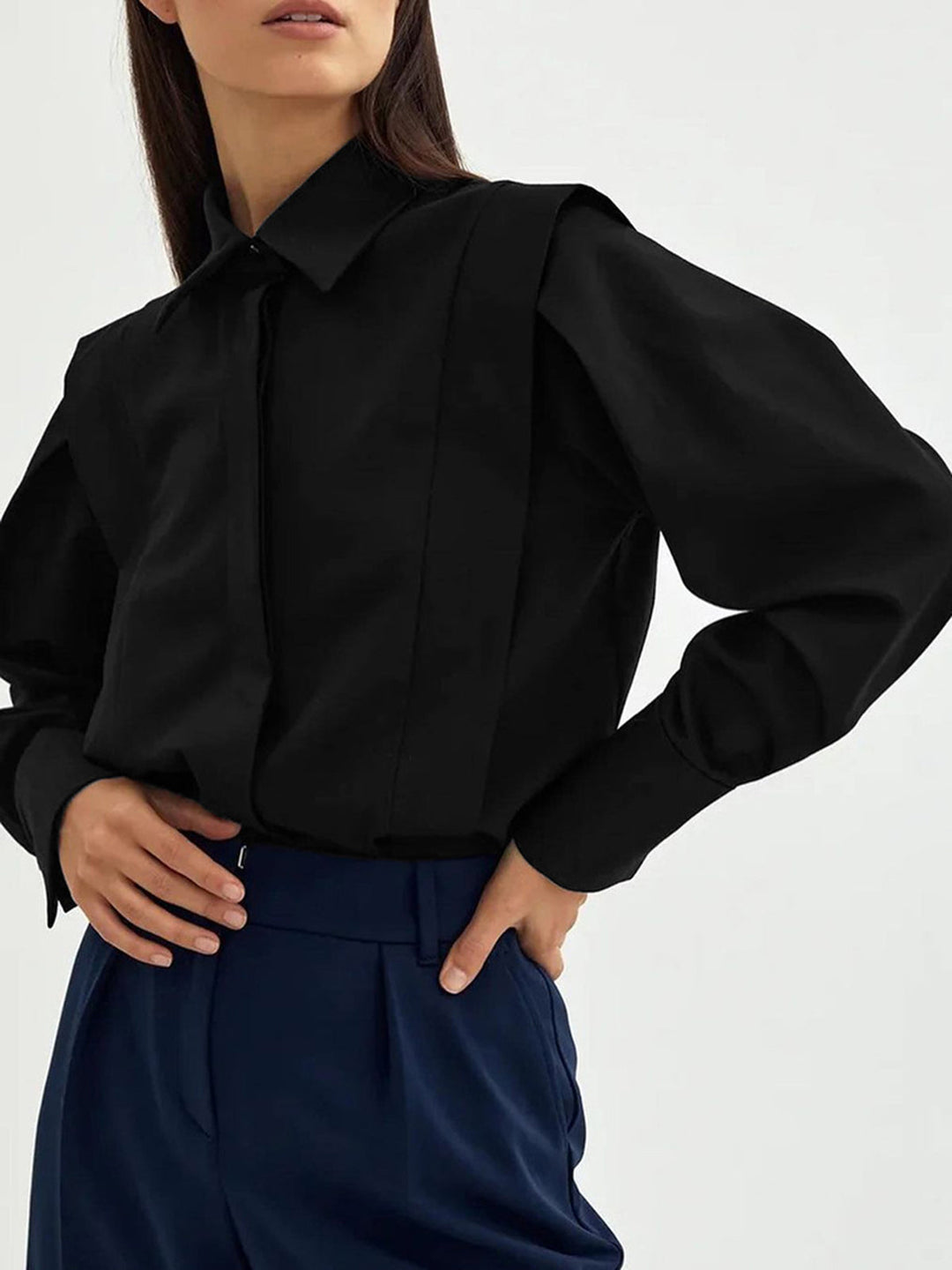 Adelaide | Oversized Button-Up Shirt for Women