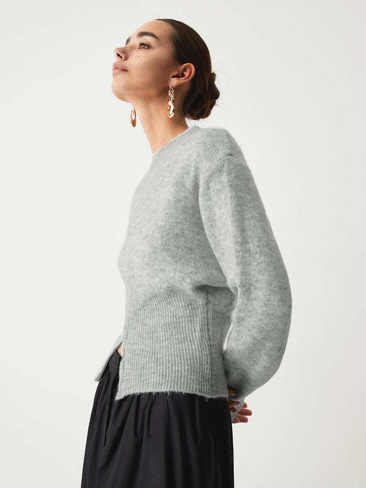 Rosalie | Half-Zip High Neck Sweater for Women