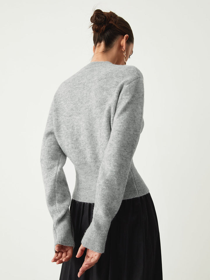 Rosalie | Half-Zip High Neck Sweater for Women