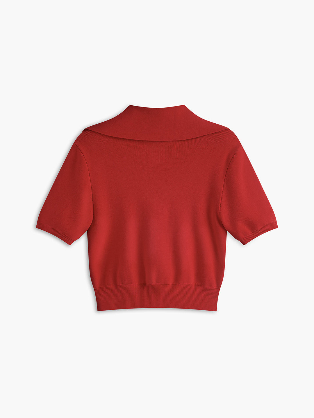 Willa | V-Neck Knit Crop Top for Women