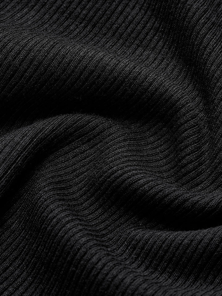 Nell | Ribbed Crew Neck Top for Women