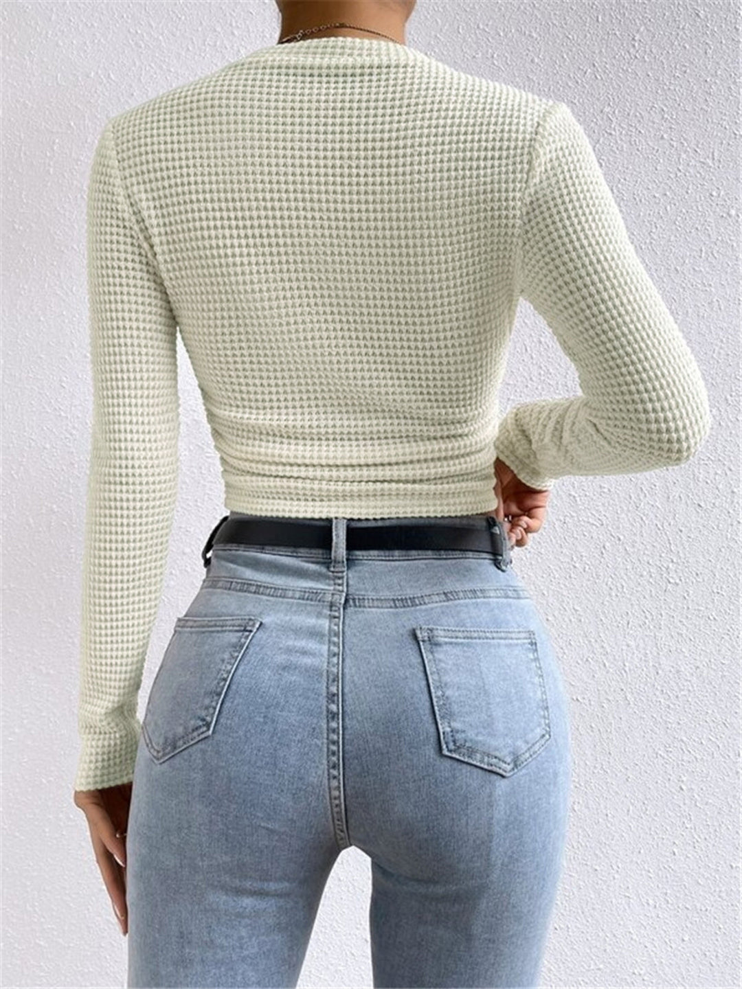 Jolene | Crew Neck Knit Top for Women