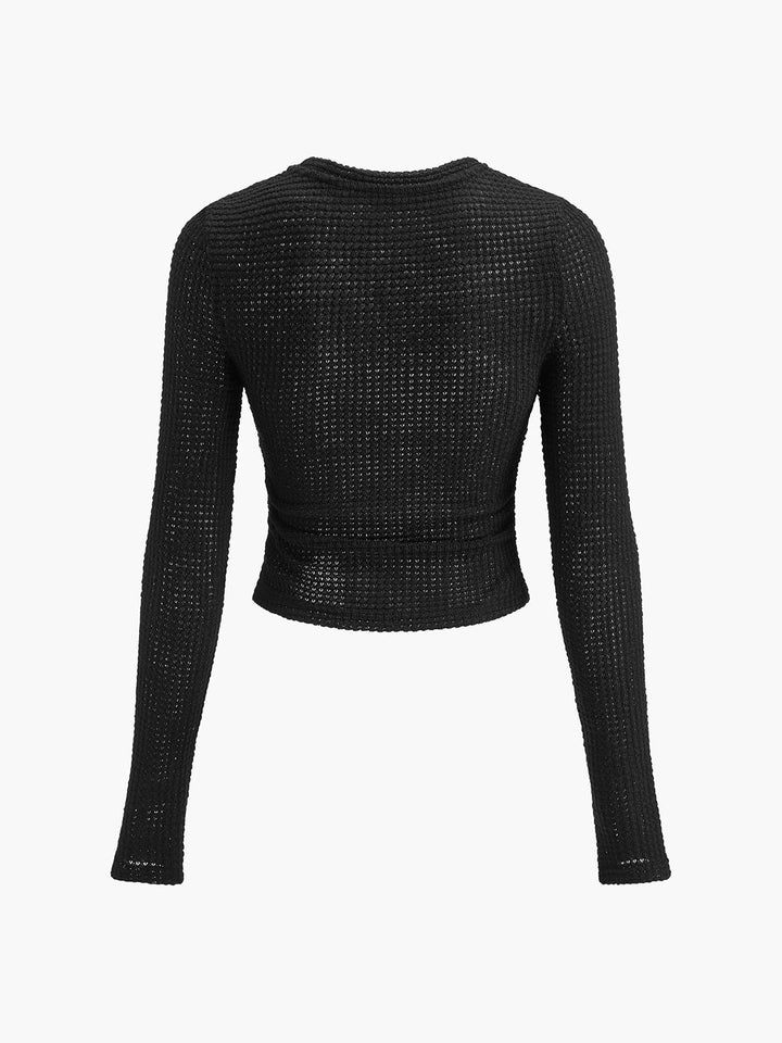 Jolene | Crew Neck Knit Top for Women