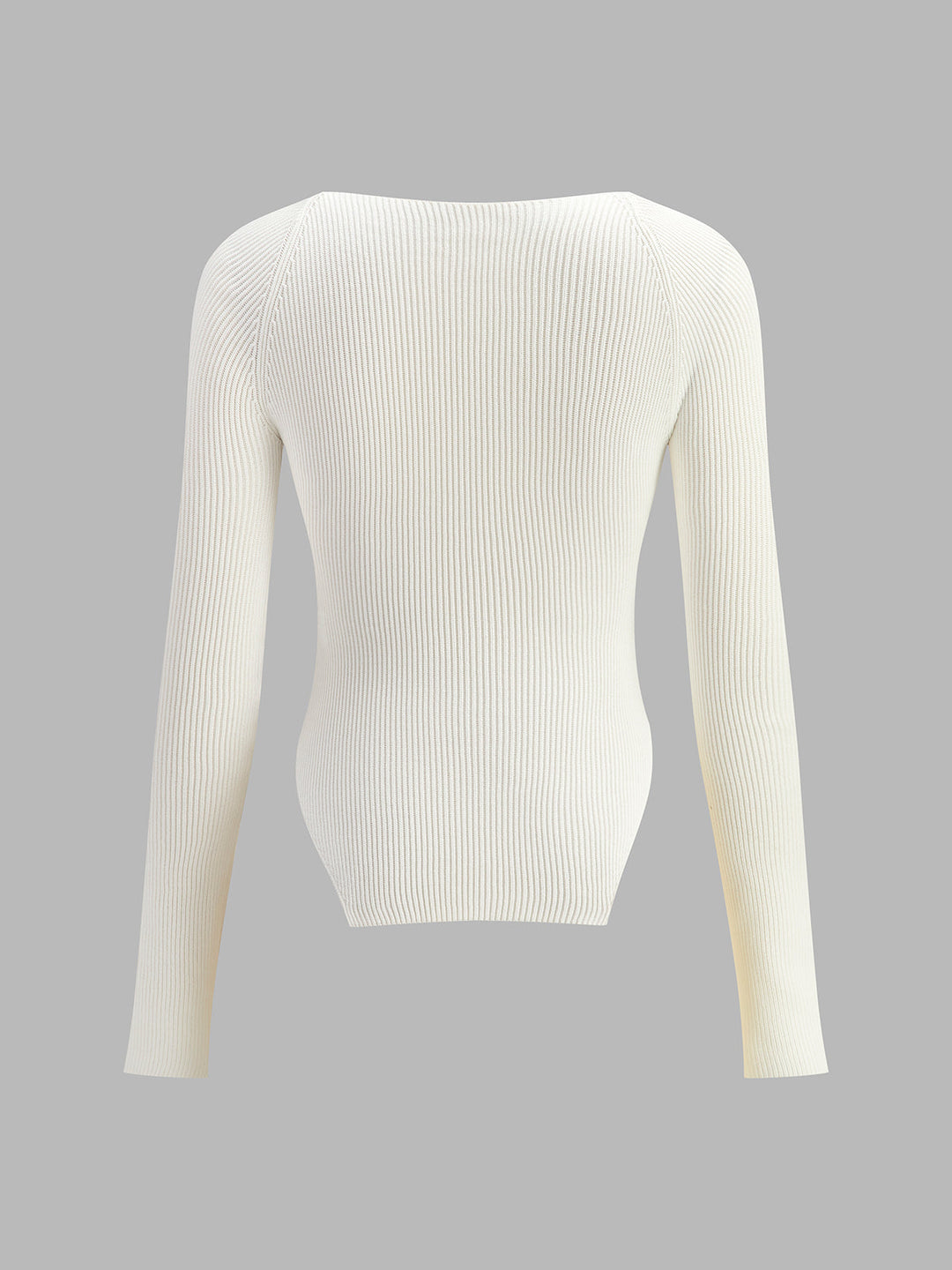 Elsa | Heart Print Knit Top for Women