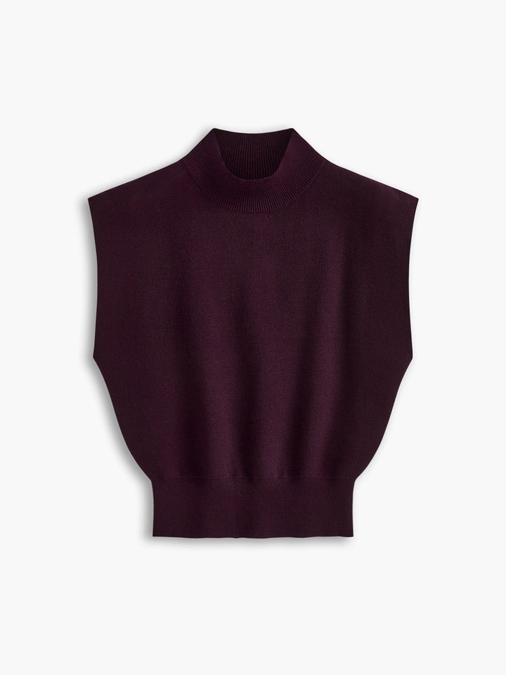 Nadine | Sleeveless Knit Sweater Vest for Women