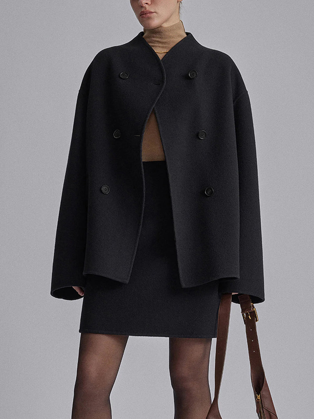 Jacqueline | Oversized Button-Front Utility Jacket for Women