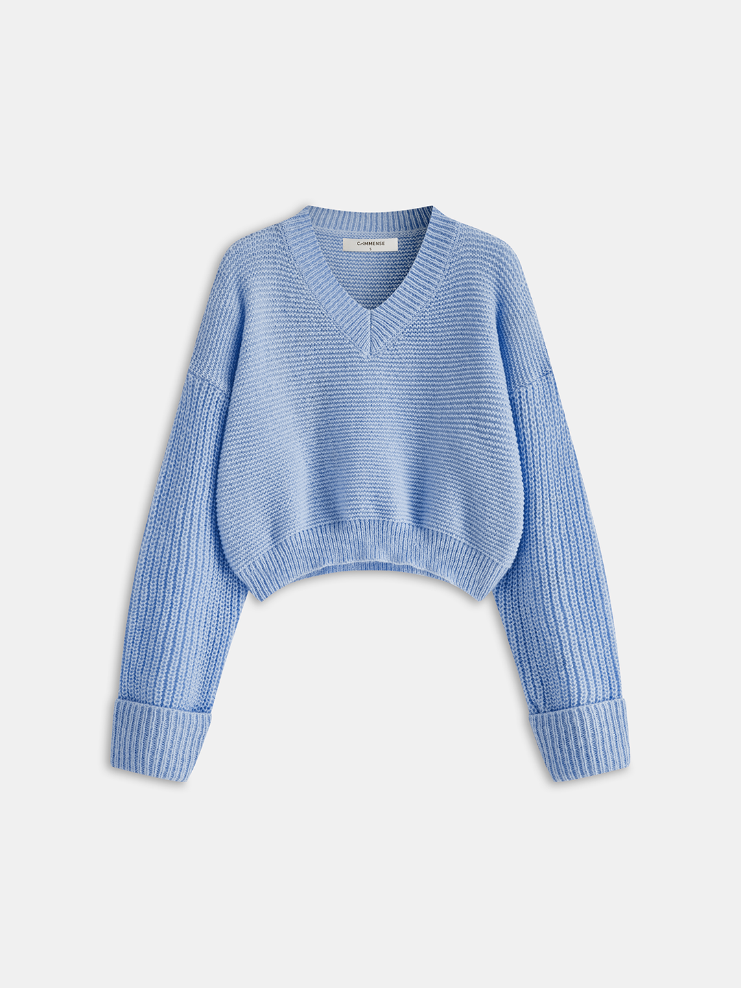 Dawn | V-Neck Cropped Sweater for Women