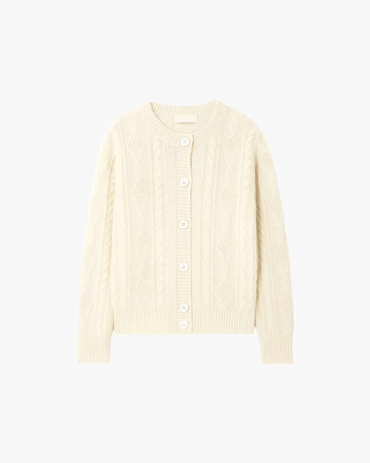Ruby | Chunky Knit Ribbed Cardigan for Women