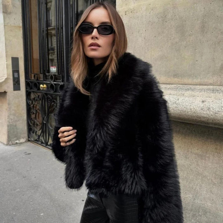 Bianca | Glamorous Faux Fur Coat for Women