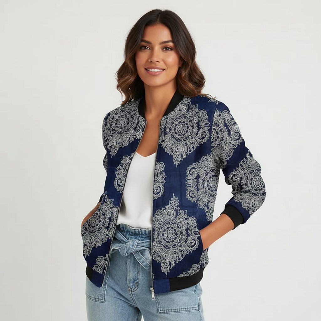 Julia | Graphic Printed Jacket for Women