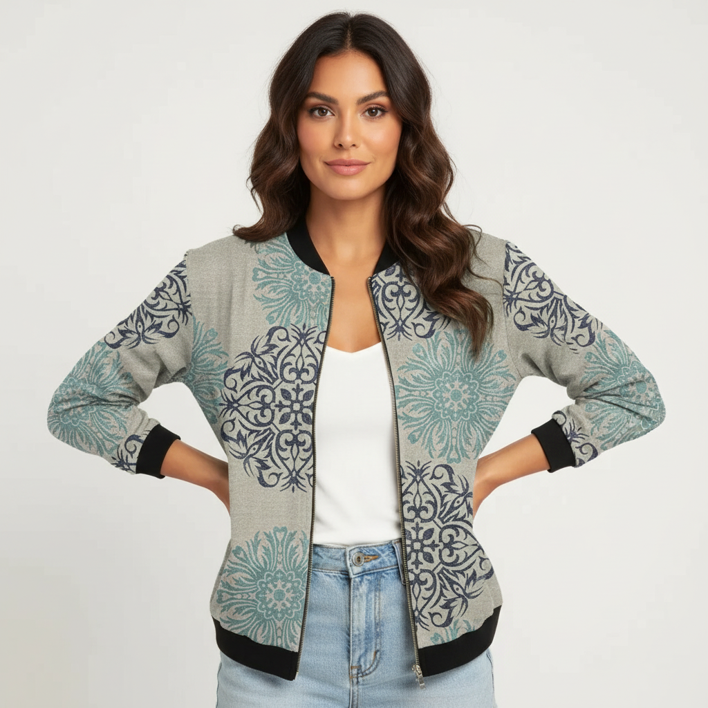 Julia | Graphic Printed Jacket for Women