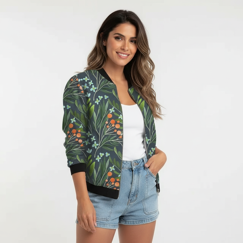 Julia | Graphic Printed Jacket for Women