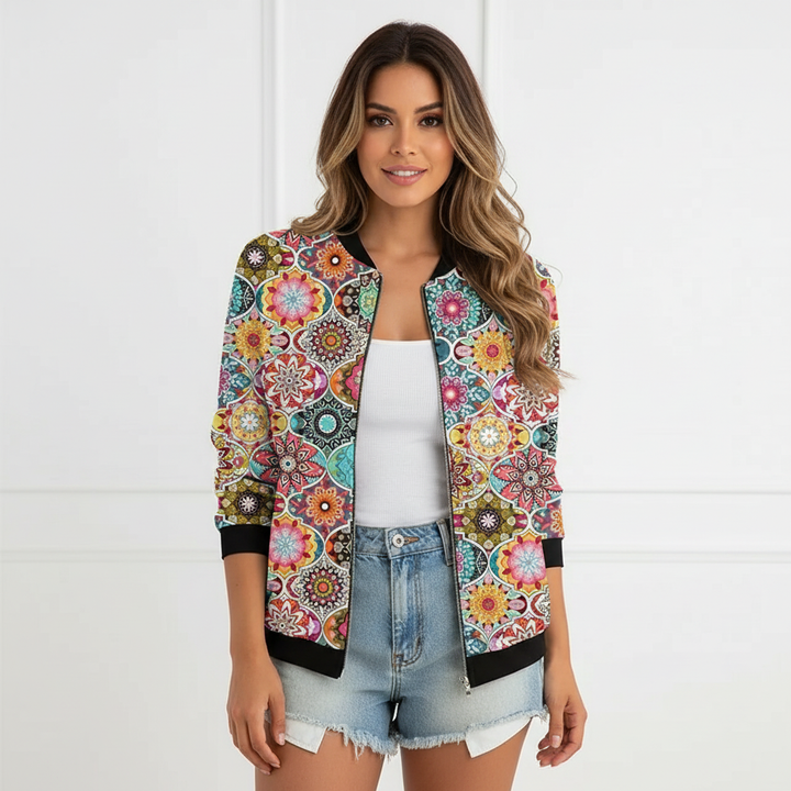 Julia | Graphic Printed Jacket for Women