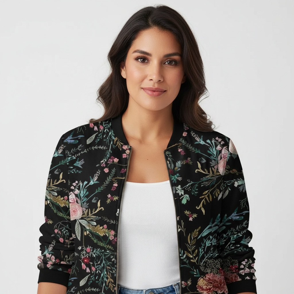 Julia | Graphic Printed Jacket for Women