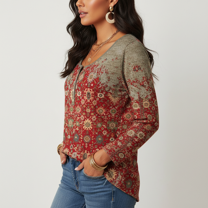Vanessa | Graphic Top for Women