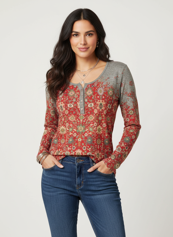 Vanessa | Graphic Top for Women