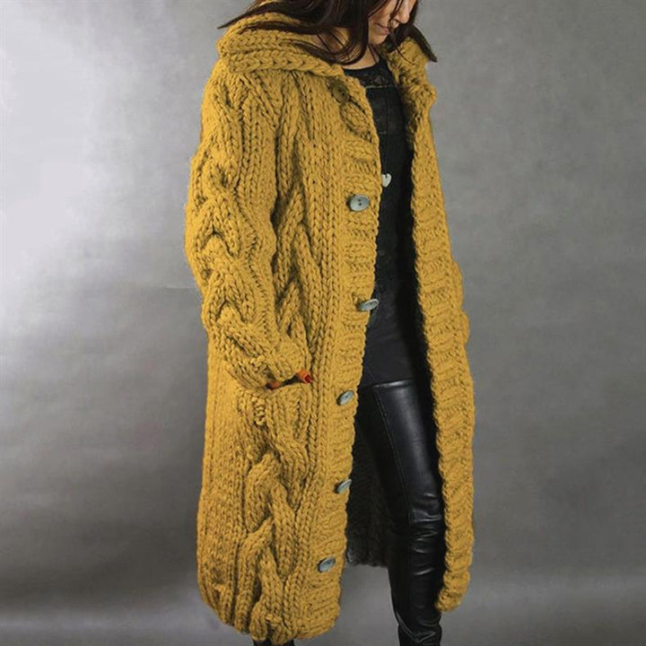 Nova | Oversized Long Knit Cardigan for Women