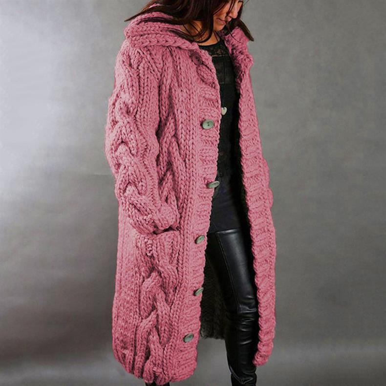 Nova | Oversized Long Knit Cardigan for Women