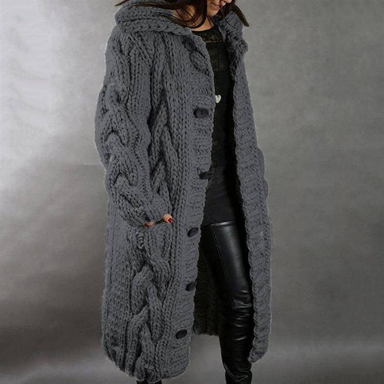 Nova | Oversized Long Knit Cardigan for Women