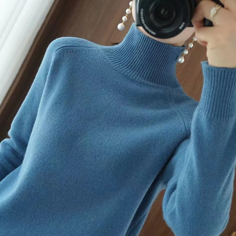 Riley | Cashmere Turtleneck Sweater for Women