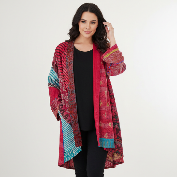 Melody | Oversized Graphic Cardigan for Women